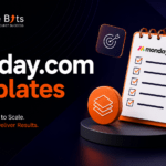 Overview of monday.com templates interface and pre-built workflow boards