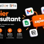 Zapier consultant designing automated business workflows and app integrations
