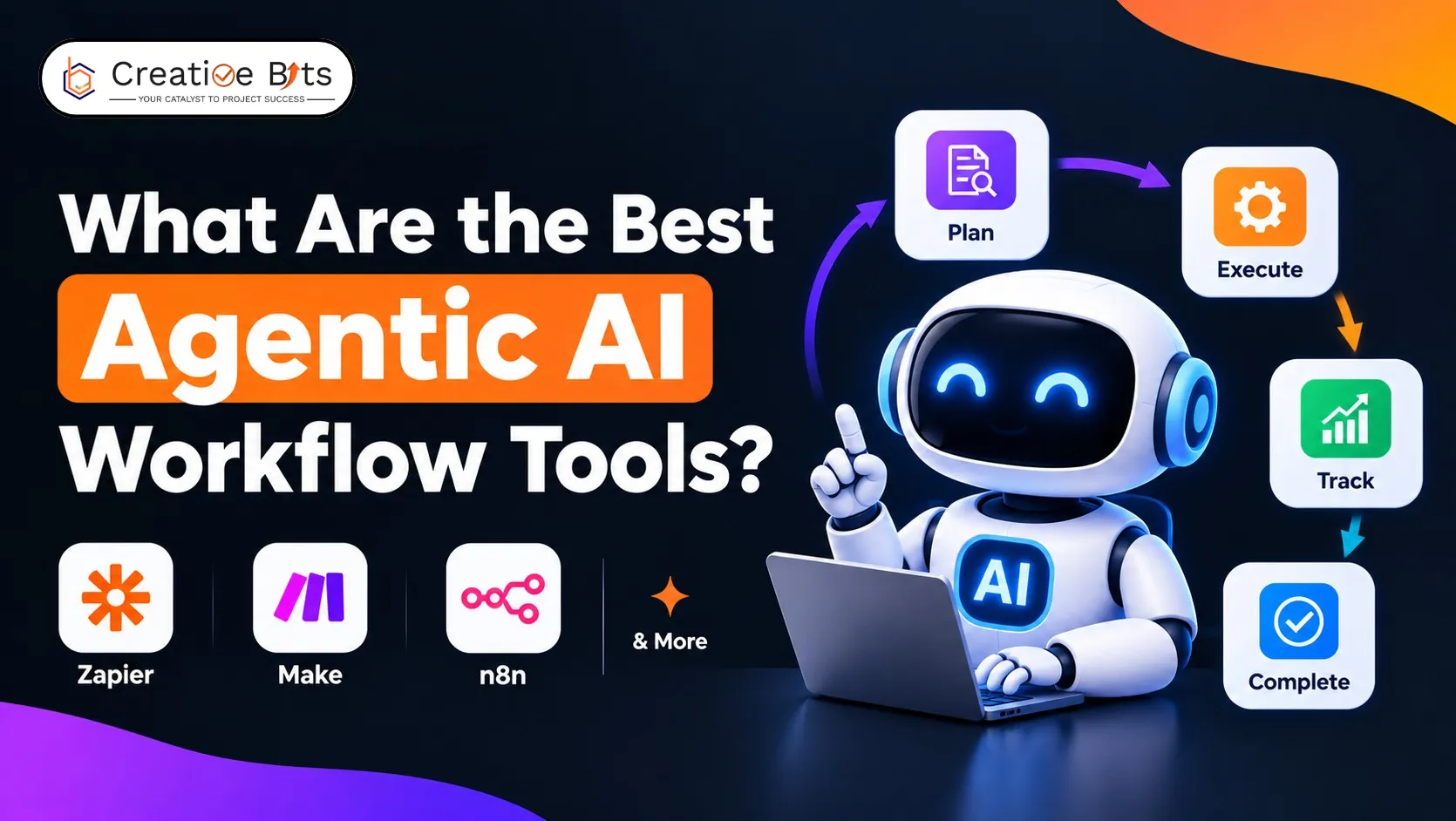Agentic AI workflow tools for building and managing intelligent automated processes