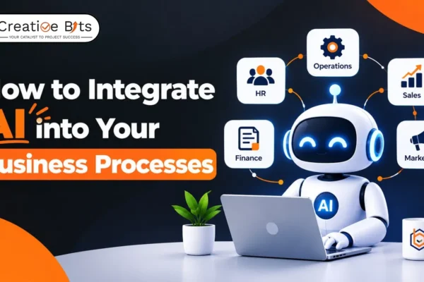 Integrating AI into business processes to automate workflows and improve efficiency