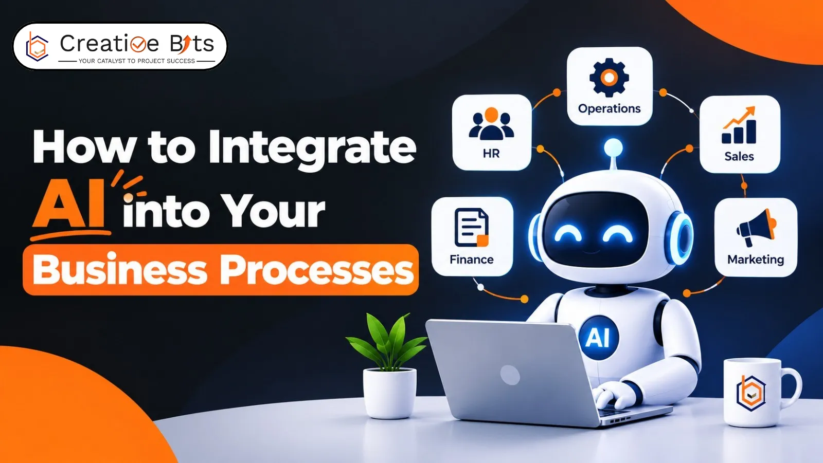 Integrating AI into business processes to automate workflows and improve efficiency