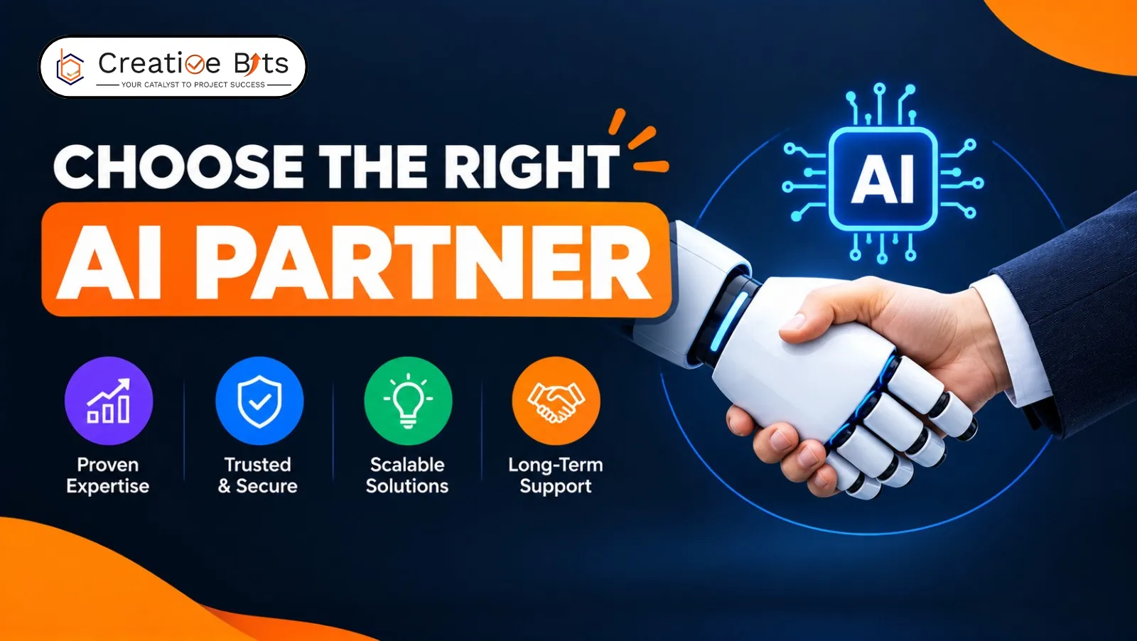 Choosing the right artificial intelligence development services company for business needs