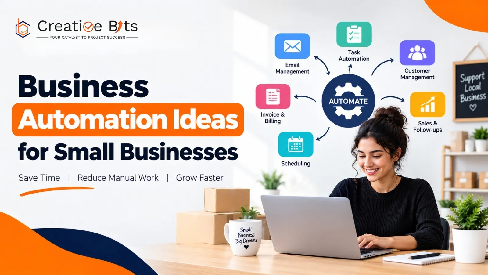 Business automation ideas for small businesses to streamline daily tasks