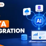 AI data integration connecting business systems for efficient data management